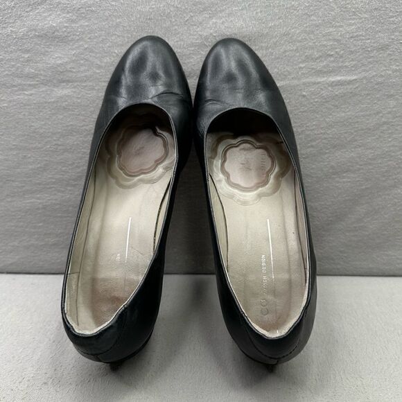 ECCO Sculptured 45 Womens Size 40 (US 9) Pump Plain Leather Comfort - Picture 6 of 8